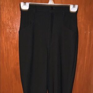 Classic Raffia Black Women's Pants Size 6